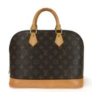 Louis Vuitton Vintage Pre-owned Canvas louis-vuitton-vskor Brown, Dam