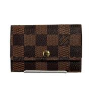 Louis Vuitton Vintage Pre-owned Canvas nyckelhllare Brown, Dam