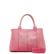 Prada Vintage Pre-owned Tyg prada-vskor Pink, Dam