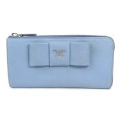 Prada Vintage Pre-owned Tyg plnbcker Blue, Dam