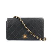 Chanel Vintage Pre-owned Laeder chanel-vskor Black, Dam