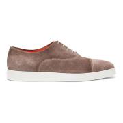 Santoni Mocka Oxford Derby Sko Brown, Herr