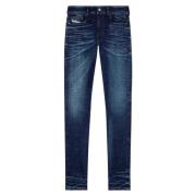 Diesel Skinny Mörkblå Denim 1979 Sleenker Blue, Herr