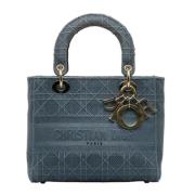 Dior Vintage Pre-owned Tyg dior-vskor Blue, Dam