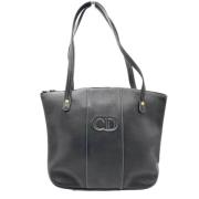 Dior Vintage Pre-owned Tyg dior-vskor Black, Dam