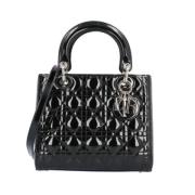 Dior Vintage Pre-owned Tyg dior-vskor Black, Dam