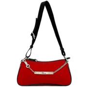 Dior Vintage Pre-owned Tyg dior-vskor Red, Dam