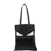 Fendi Vintage Pre-owned Laeder totevskor Black, Dam