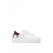 D.a.t.e. Vita Läder Låg-Top Sneakers White, Dam