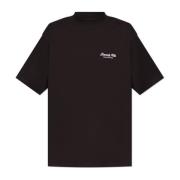 Balenciaga Oversize T-shirt Brown, Dam