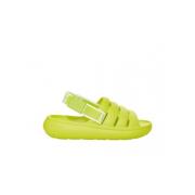 UGG Lime Sandaler med Avtagbar Hälrem Green, Dam