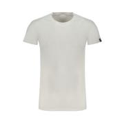 Gaudi Logo Kortärmad T-shirt White, Herr