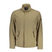 Gant Beige Polyester Sportjacka Beige, Herr