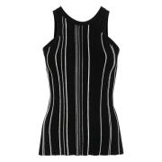 TotêMe Fläta Tank Top Black, Dam