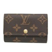 Louis Vuitton Vintage Pre-owned Canvas nyckelhllare Brown, Dam