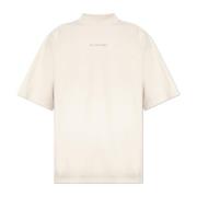 Balenciaga T-shirt med logotyp Gray, Herr