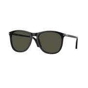 Persol Tidlös Stil Solglasögon Black, Unisex