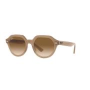 Ray-Ban Gina 4399 Solglasögon i Turtledove Beige, Unisex