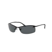 Ray-Ban Rb3183 Solglasögon i Svart Metall Black, Herr