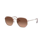 Ray-Ban Hexagonala Solglasögon Pink, Unisex