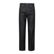 Jil Sander Svarta bomullsjeans Black, Dam