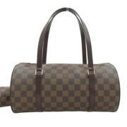 Louis Vuitton Vintage Pre-owned Canvas louis-vuitton-vskor Brown, Dam