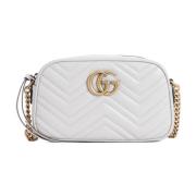 Gucci Marmont 2.0 Axelväska White, Dam