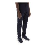 C.p. Company Cargo Pants med Gusset Fickor Blue, Herr