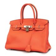 Hermès Vintage Pre-owned Tyg handvskor Orange, Dam