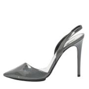 Stella McCartney Pre-owned Pre-owned Tyg klackskor Gray, Dam