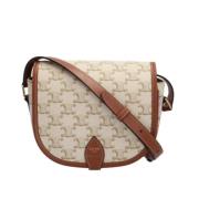 Celine Vintage Pre-owned Tyg celine-vskor Beige, Dam