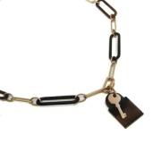 Hermès Vintage Pre-owned Tyg halsband Multicolor, Dam