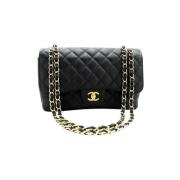 Chanel Vintage Pre-owned Laeder chanel-vskor Black, Dam