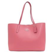 Coach Pre-owned Pre-owned Tyg totevskor Pink, Dam