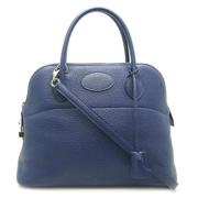 Hermès Vintage Pre-owned Tyg handvskor Blue, Dam