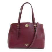 Coach Pre-owned Pre-owned Tyg totevskor Brown, Dam