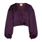 Forte Forte Elegant Skjortor Kollektion Purple, Dam