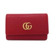 Gucci Vintage Pre-owned Laeder nyckelhllare Red, Dam