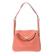 Hermès Vintage Pre-owned Tyg axelremsvskor Pink, Dam