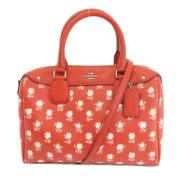 Coach Pre-owned Pre-owned Tyg handvskor Red, Dam