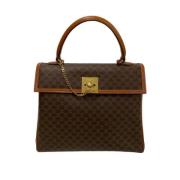 Celine Vintage Pre-owned Laeder handvskor Brown, Dam