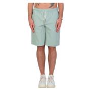 Eleventy Cargo Shorts Green, Herr