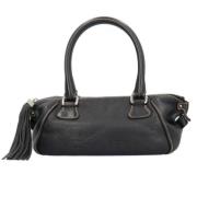 Chanel Vintage Pre-owned Tyg chanel-vskor Black, Dam