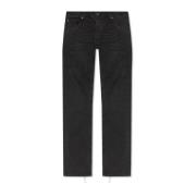 Balenciaga Jeans med en vintageeffekt Black, Dam