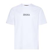 Ermenegildo Zegna Snygga T-shirts och Polos White, Herr