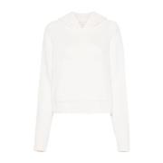 Palm Angels Stiliga Sweaters Kollektion White, Dam