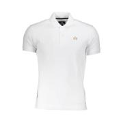 La Martina Vit Slim Fit Polo Shirt med Brodyr White, Herr