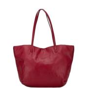 Loewe Pre-owned Pre-owned Tyg totevskor Red, Dam