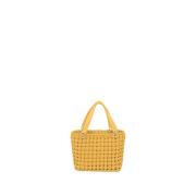 THEMOIRè Eco-Fabric Clutch Bag Chaitea Style Yellow, Dam