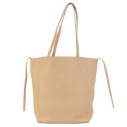 Celine Vintage Pre-owned Laeder totevskor Beige, Dam